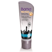 Bama Shoe Cream Tube with Applicator Sponge Black 75ml (Old Packaging)
