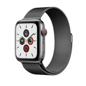 Milanese Loop for Apple Watch, Band Width: 38/40/41mm, Space Grey