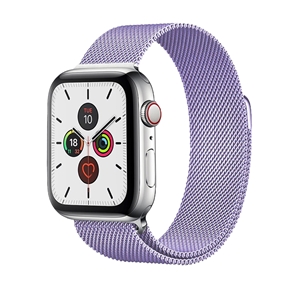 Milanese Loop for Apple Watch, Band Width: 42/44/45mm, Lavender