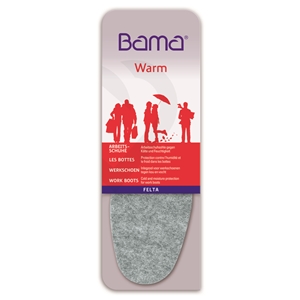 Bama Felta Warm Insoles, Ladies Size 4, Euro 37