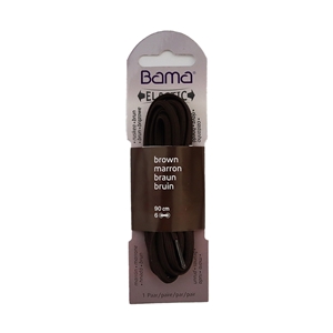 Bama Eco Pack Elastic Laces 90cm Round Brown