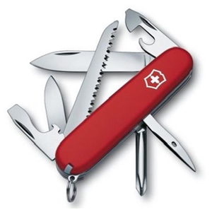 Swiss Army Knife Hiker Boxed, Red