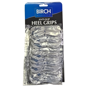 BIRCH Suede Heel Grips On Display Card - 20 Pairs (Not for Sale on Amazon/Ebay)