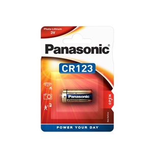 Panasonic CR123 Lithium, 3V  Battery