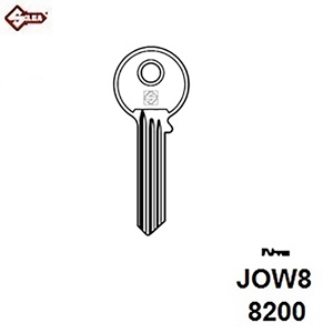 Silca JOW8, Jowil Cylinder Blank JMA JWL7D