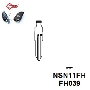 Silca NSN11FH. Flip Head Key Blade