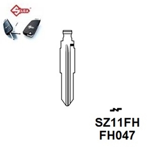 Silca SZ11FH. Flip Head Key Blade