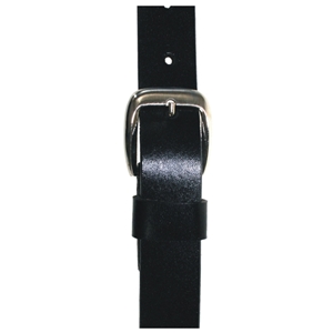Birch Quality Leather Belt 30mm EX Large (40-44 Inch) Full Grain Black