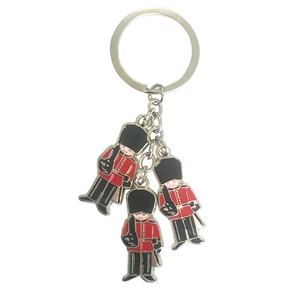 London Charm Key Ring with Three Guards