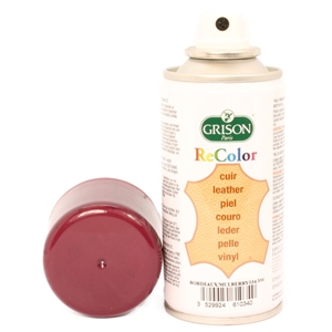 Grison Shoe Colour Aerosol 150ml, Mulberry 336 CLEARANCE OFFER 70% OFF TRADE LIST PRICE