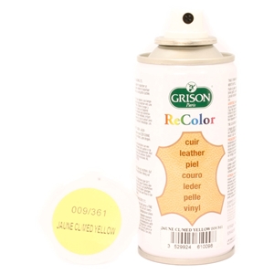 Grison Shoe Colour Aerosol 150ml, Yellow 360 CLEARANCE OFFER 70% OFF TRADE LIST PRICE