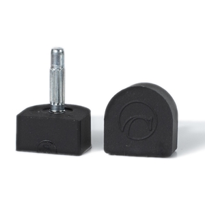 Birch PU Tops .120 Pin (3.0mm) Size 13. 1/2 Black
