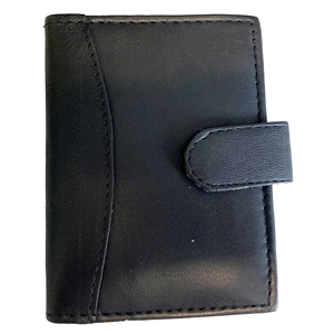 Nappa Leather Credit Card Case with RFID