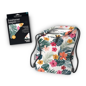 SmellWell Freshener Bag Extra Large Size 20 litres (39cm x 50cm) Hawaii Floral