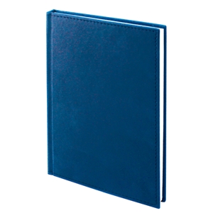 Spree Imitation Leather Journal 14 x 20cm with 120 Sheets in Navy Blue
