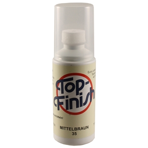 Top Finish Med Brown Ink 75ml With Sponge Top Applicator