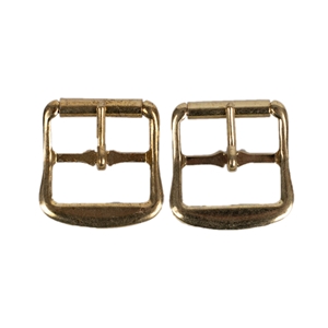 Buckles Medium Rectangle Shape Rounded Gold Colour 35mm