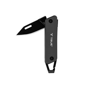 True® Modern Keychain Knife, Gunmetal