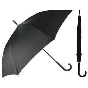 Superior Ladies Auto Walking Umbrella Black