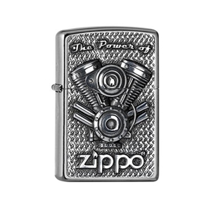 Zippo Lighter, V Motor