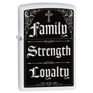 Zippo Lighter, Family Strength Loyalty