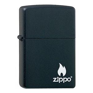 Zippo Lighter, Media Chrome Black