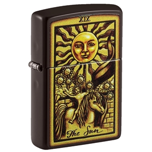Zippo Lighter, Tarot Card Design
