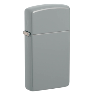 Zippo Lighter, 49527 Slim Flat Grey