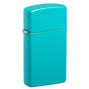 Zippo Lighter, 49529 Slim Flat Turquoise