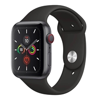 Silicone Band for Apple Watch, Band Width: 38/40/41mm, Length M-L, Black
