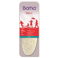 Bama Wool Warm Insoles, Gents Size 8, Euro 42
