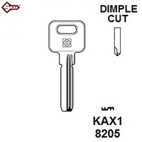 Silca KAX1, Kaixi Dimple Blank