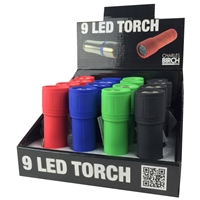 Birch PVC LED Torch Box Of 16