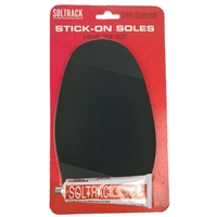 Soltrack DIY Rubber Stick On Soles, Gents Black
