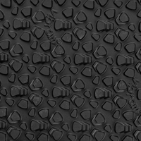 Vibram Claw Rubber Sheet 4.5mm Black Sheet Size 91x58cm