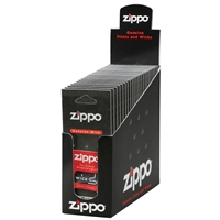 Zippo Wicks In Counter Display Box Of 24 (Individual Carded)
