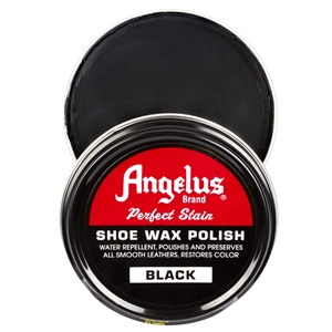 Angelus Perfect Stain Wax Shoe Polish 60ml Black