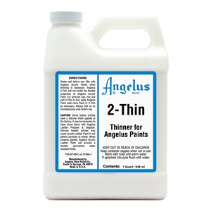 Angelus Leather Medium - 2-Thin Leather Paint Thinner, 4 oz