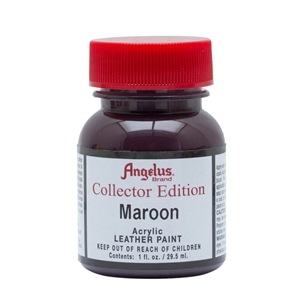 Angelus Collection Edition Acrylic Leather Paint 1 fl oz/30ml Maroon 336