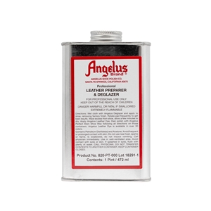 Angelus Leather Preparer & Deglazer. 1 Pint/473ml - Charles Birch Ltd
