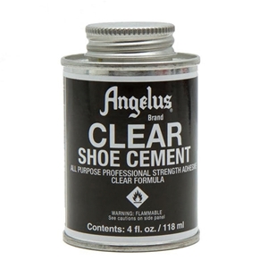 Angelus Clear Shoe Cement 4 fl oz. Professional Strength
