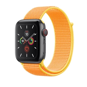 Nylon Loop for Apple Watch, Band Width: 38/40/41mm, Canary Yellow