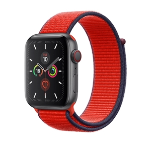 Nylon Loop for Apple Watch, Band Width: 38/40/41mm, Expedition Red