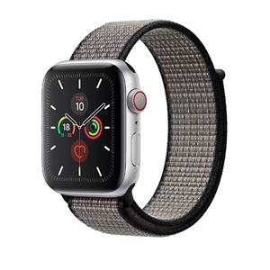 Nylon Loop for Apple Watch, Band Width: 38/40/41mm, Royal Pulse/Lava Glow