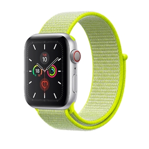 Nylon Loop for Apple Watch, Band Width: 42/44/45mm, Flash