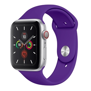 Silicone Band for Apple Watch, Band Width: 38/40/41mm, Length S-M, Violet