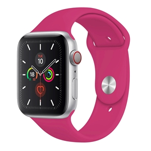 Silicone Band for Apple Watch, Band Width: 38/40/41mm, Length M-L, Dragon Fruit