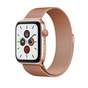 Milanese Loop for Apple Watch, Band Width: 38/40/41mm, Rose Gold