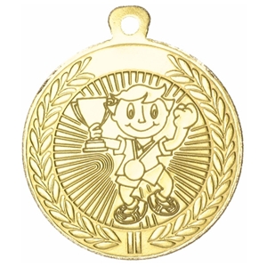 45mm Childrens Medal - Gold Clearance Price 11p