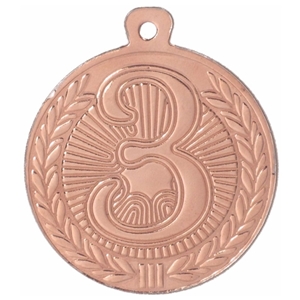 45mm Third Medal - Bronze Clearance Price 13p